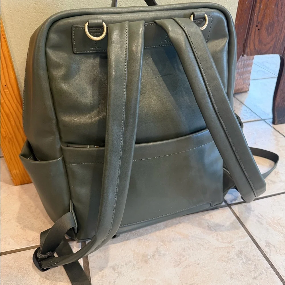 Everyday Olive Green Baby Backpack Bag